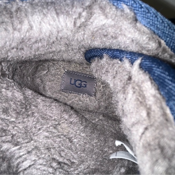 UGG Neumel Shearling Winter Chukka Boots Mens Size 12 Blue Style 3236 - Picture 9 of 12